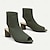 ieftine Pantofi casual dama-Pentru femei Tocuri Mărime Plus Size Sandale Cizme Cizme de vară Pantofi Flyknit Petrecere Birou Muncă Dungi Toc Îndesat Vârf pătrat Modă Clasic Confortabili Plimbare Croșet Loafer Negru Rosu Albastru