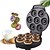 cheap Kitchen Appliances-Mini Doughnut Maker Electric Non-stick Doughnut Maker Easy to Clean Makes 7 Doughnuts Makes Vegan Breakfast 1000W