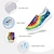 رخيصةأون أحذية طباعة رسومية-رجالي أحذية رياضية طباعة الأحذية قياس كبير أحذية Flyknit المشي رياضي كاجوال الأماكن المفتوحة مناسب للبس اليومي شبكة متنفس مريح أصفر أزرق
