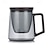 billige Kaffeapparat-glass tekopp med lokk filterkopp enkel kopp med stor kapasitet teseparasjonskopp