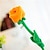 Недорогие Подарок на День матери для женщин-подарки на женский день 10 шт. плюшевый цветок розы фаршированный цветок розы гибкие стебли плюшевый букет игрушка мягкий цветок розы 12,6 дюйма на выпускной 2022 День матери Валентина подарки на
