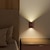 abordables sensor de luces nocturnas-Lámpara de pared con detección de movimiento humano de nogal de madera, apliques de pared de madera para pasillo con sensor, lámpara decorativa para clóset, armario y escalón