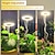お買い得  植物育成ライト-フルスペクトル植物成長ライト補助光格納式白暖かい 2 色切り替え可能調光自動タイマー