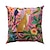 cheap Animal Style-Animal Leopard and Toucan Pattern 1PC Throw Pillow Covers Multiple Size Coastal Outdoor Decorative Pillows Soft Velvet Cushion Cases for Couch Sofa Bed Home Decor