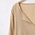 billige basic t-shirts-Herre T-shirt T-Shirts Tee Top Lang ærmet skjorte Langærmet V-hals Forår &amp; Vinter Vanlig Mode Designer Basale Ferierejse Gade I-byen-tøj Sort Himmelblå Kakifarvet Top T-shirt til mænd
