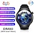 billige Smartwatches-696 DM80 Smart Watch Fitness Tracker EKG PPG Bluetooth Opkald Påmindelse Android iOS IP67 48mm 1.43