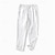 cheap Luxury Linen Pants-100% Linen Men&#039;s Linen Pants Trousers Summer Pants Pocket Drawstring Elastic Waist Plain Breathable Comfortable Daily Vacation Going out Classic Casual Black White