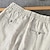 cheap Luxury Linen Pants-100% Linen Men&#039;s Linen Pants Trousers Summer Pants Pocket Drawstring Elastic Waist Plain Breathable Comfortable Daily Vacation Going out Classic Casual Black White