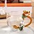 cheap Home &amp; Decor-Enamel Colored Water Cup Household Juice Glass Cup Breakfast Milk Cup Office Women&#039;s Coffee Cup Couple&#039;s Water Cup Tea Cup Women&#039;s Day Mother&#039;s Day Gifts for MoM