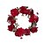 abordables Fleurs artificielles et vases-couronnes rouges couronne artificielle décorative fleur de pivoine rose artificielle couronnes de porte d&#039;entrée couronne florale pour la maison bureau décoration murale décor de festival de mariage