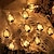 ieftine Fâșii LED-10/20 LED-uri 1.5/3m lanternă șir lumini sticla cu kerosen led șir lampă retro lanternă acasă petrecere vacanță eid mubarak grădină decorare șir lampă