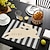 Χαμηλού Κόστους Placemats &amp; Coasters &amp; Trivets-1 τμχ κουνέλια σουπλά πατάκι τραπεζιού 12x18 ιντσών για διακόσμηση τραπεζαρίας κουζίνας πάρτι