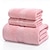 billige Håndklær-100 % bambusfiber mykt og absorberende ensfarget håndkle eller ansiktshåndkle for hjemmebadet