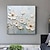 preiswerte Blumen-/Botanische Gemälde-Impressionismus abstrakte Spachtelblumen Wandkunst handgemalte 3D-Blumenmalerei handgemachte bunte 3D-Strukturgemälde moderne dekorative Gemälde ohne Rahmen
