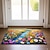 voordelige Portier-kleurrijk schilderij bloemen deurmat vloermatten wasbare tapijten keukenmat antislip oliebestendig tapijt binnen buiten mat slaapkamer decor badkamer mat entree tapijt