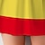 abordables Vestidos-Girls &#039; 3D Princesa Vestido de volante Sin Mangas Impresión 3D Verano Diario Festivos Casual Hermosa Niños 3-12 años Vestido informal Vestido de Tanque Sobre la rodilla Poliéster Ajuste regular