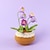 levne Umělé květiny-ručně háčkovaná kytice konvalinky hrnkové rostliny, pletené umělé květiny navždy s nádherným květináčem, dárek pro přátele ženy děti, ideální pro domácí dekorace, kancelářský stůl