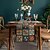 tanie Serwety stołowe-Bieżnik z nadrukiem geometrycznym, wystrój stołu w jadalni, nadruk dekoracyjny bieżniki do wnętrz na zewnątrz domu dom wiejski wakacje ślub dekoracja urodzinowa