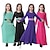 Χαμηλού Κόστους Φορέματα για πάρτι-μουσουλμανικη μπουρκα κοριτσακια παιδια eid abaya kaftan ισλαμικα παιδια φορεμα προσευχης ρόμπα για το ραμαζανι