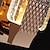 Χαμηλού Κόστους Εσωτερικά Επιτοίχια Φωτιστικά-led κρυστάλλινη απλίκα τοίχου 40/50/60/70cm φωτιστικό δίπλα στο κρεβάτι, ασύρματο μοντέρνο φως τοίχου εσωτερικού χώρου, απλίκες τοίχου με ρυθμιζόμενο φωτισμό ορειχάλκινο φωτιστικό τοίχου για χωλ