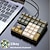 billige Personlig beskyttelse-kablet mekanisk 33-tasters numerisk tastatur med flerfarvet lysskaft, velegnet til økonomi business tastatur laptop tastatur