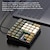 Недорогие Индивидуальная защита-Проводная механическая 33-клавишная цифровая клавиатура с разноцветной подсветкой, подходящая для финансовой бизнес-клавиатуры, клавиатуры ноутбука
