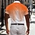 رخيصةأون قمصان رجالية مطبوعة-الهندسة عمل يومي رجالي قمصان مطبوعة الأماكن المفتوحة شارع ارتداء للعمل الصيف طوي كم قصير أزرق, برتقالي, رمادي S, M, L 4-طريقة سترتش النسيج قميص