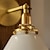 preiswerte LED Wandleuchten-Vintage-Wandlampe, Wandleuchte für den Innenbereich, Messing-Wandleuchte, Wandleuchte, Einzelleuchte für Badezimmer, Schlafzimmer, Schminktisch, Flur, Wohnzimmer, Bauernhaus, Kaffeebar mit Glasschirm