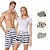 cheap Swimsuits-Matching Swimsuit for Couples Couple&#039;s Men&#039;s Women&#039;s Swim Trunks Swim Shorts Board Shorts 2 PCS Floral Beach Swimming Pool Summer Spring 2 Pack-A 2 Pack-B 2 Pack-C
