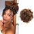 halpa Nutturat-sotkuinen nuttura hiuspala hiukset scrunchie elastinen kiristysnyöri suuret kiharat hiukset nutturit hiuspala synteettinen aaltoileva lyhyt poninhäntä pidennys klipsi nuttura hiuspalat naisille