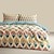 billiga exklusiv design-geometriskt mönster påslakanset set mjukt 3-delat lyxigt sängkläder i bomull heminredning present tvilling full king queen size påslakan
