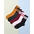 abordables calcetines9-5 pares mujer calcetines cortos trabajo diario vacaciones color sólido poliéster deportivo simple clásico casual casual / diario calcetines deportivos