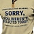 abordables t-shirt henley pour hommes-J&#039;ai une audience sélective Désolé que vous n&#039;ayez pas été sélectionné aujourd&#039;hui Argot drôle du quotidien Décontractées Homme 3D effet Chemise Henley Shirt T-shirt gaufré T-shirt T-shirt Sport