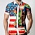 billiga Hawaiiskjorta för män-groda nationalflagga tropisk resort för män hawaiian 3d-tryckt skjorta med kort ärm sommar strandskjorta semester dagligt slitage s till 3xl
