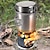 cheap Grills &amp; Outdoor Cooking-Camping Stove Portable Camping Stove Combo Wood Burning Stove &amp; Cooking Potty Outdoor Camping Stove