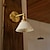 cheap LED Wall Lights-Vintage Wall Lamp, Wall Light Fixture Indoor Brass Wall Sconce Wall Mounted Single Sconce for Bathroom Bedroom Vanity Corridor Living Room Farmhouse Coffee Bar with Glass Shade