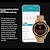 olcso Okoskarpántok-696 JS9RLX Okos óra 1.35 hüvelyk Intelligens karkötő Bluetooth Hívás emlékeztető Szívritmus monitorizálás Vérnyomás Kompatibilis valamivel Android iOS Férfi Kéz nélküli hívások Üzenet emlékeztet