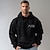 cheap Men&#039;s Graphic Hoodie-Men&#039;s  Cotton Hoodie Pullover Basic Fashion Daily Casual Hoodies Letter Black Long Sleeve Holiday Vacation Streetwear Hooded Spring &amp;  Fall Clothing Apparel Designer