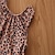 billige Badetøj-Baby Pige One Piece Badetøj Bikini Barnet&#039;s Dag Leopard Trykt mønster Badedragter 1-5 år Sommer Kakifarvet