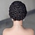 abordables Pelucas naturales de malla-150% de densidad pixei pelo rizado cubierta de pelo corto color natural mecanismo completo diseñado para mujeres cubierta de pelo corto