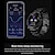 abordables Bracelets connectés-696 JS9RLX Montre intelligente 1.35 pouce Montre intelligente avec bracelet Bluetooth Rappel d&#039;Appel Moniteur de Fréquence Cardiaque Pression artérielle Compatible avec Android iOS Hommes Mode