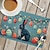 cheap Placemats &amp; Coasters &amp; Trivets-Easter 1PC Placemat Table Mat 12x18 Inch Table Mats for Party Kitchen Dining Decoration