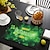 ieftine Placemats &amp; Coasters &amp; Trivets-1 bucată rogojină de masă de 12 x 18 inci, pentru decorarea mesei din bucătărie pentru petreceri
