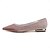 cheap Wedding Shoes-Women&#039;s Wedding Shoes Dress Shoes Wedding Party Flat Heel Pointed Toe Sexy Minimalism Velvet Loafer Wine Black Pink