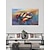 billige Dyremalerier-fargerikt koi fiskeolje maleri på lerret håndmalt originalt hav sjølandskap maleri abstrakt naturlig landskap stue dekor veggkunst