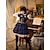 cheap Anime Costumes-Inspired by Love, Chunibyo &amp; Other Delusions Rikka Takanashi Anime Cosplay Costumes Japanese Halloween Cosplay Suits Dresses Long Sleeve Costume For Women&#039;s Girls&#039;