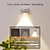 billige LED-skabslamper-trådløst led billedlys med fjernbetjening led væglampe bevægelsessensor natlys trefarvet trinløs dæmpning solnedgang ambient væglampe justerbar highlight display lampe til ramme portræt