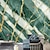 זול טפט מופשט ושיש-טפטים מגניבים זהב ירוק תלת מימד טפט קיר ציור קיר שיש מופשט גליל מדבקה לקלף ודביק נשלף חומר pvc/ויניל דבק עצמי/דבק נדרש עיצוב קיר לסלון מטבח אמבטיה