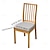 ieftine Husa scaun de sufragerie-husă scaun de luat masa scaun elastic husă pentru scaun elastic negru protector pentru scaun pentru mese la hotel nuntă moale detașabil lavabil