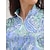 baratos Coleção de designers-Mulheres Camisa polo de caminhada Azul Claro Sem Manga Blusas Estampado Cashemere Roupas femininas de golfe, roupas, roupas, roupas